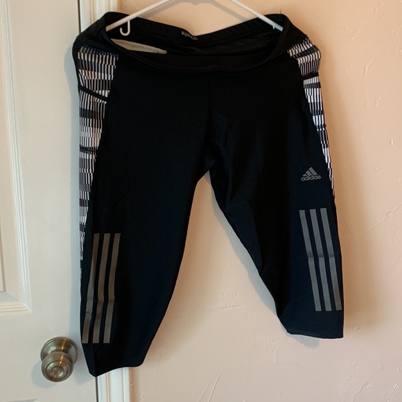 ADIDAS lot of TWO workout leggings - Picture 8 of 11